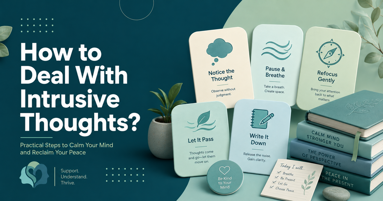 How to Deal With Intrusive Thoughts: 8 Practical Strategies