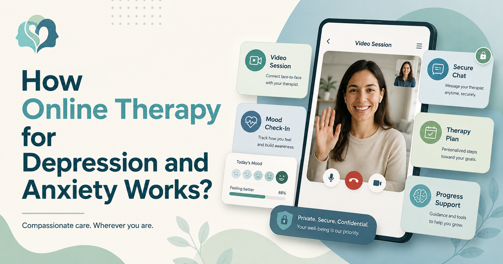 Online Therapy for Depression and Anxiety